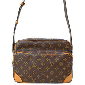 Louis Vuitton Monogram Leather Brown Nile Shoulder Bag